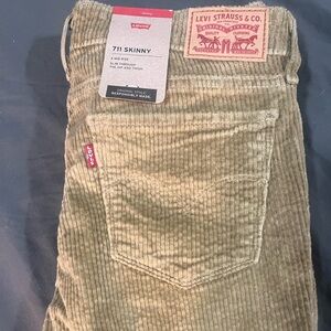 Levi’s corduroy skinny jeans